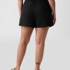 365 High Rise Linen-Blend Shorts