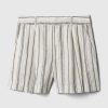 365 High Rise Linen-Blend Shorts 365 High Rise Linen-Blend Shorts