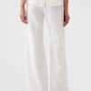 365 High Rise Linen-Cotton Trousers