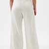 365 High Rise Linen-Cotton Trousers