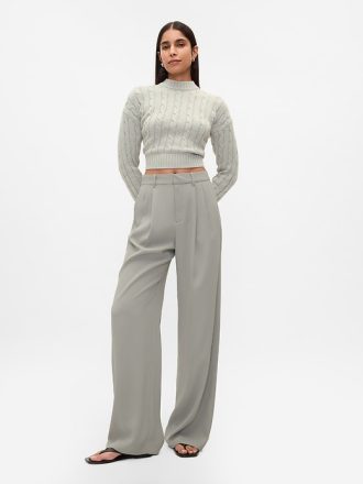 365 High Rise Pleated Trousers