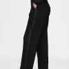 365 Mid Rise Satin-Trim Trousers