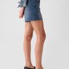 4″ High Rise Girlfriend Denim Shorts