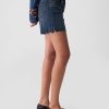 4″ High Rise Girlfriend Denim Shorts