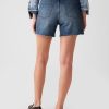 4″ High Rise Girlfriend Denim Shorts