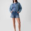 4″ High Rise Girlfriend Denim Shorts