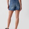 4″ High Rise Girlfriend Denim Shorts