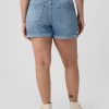 5″ Mid Rise Denim Girlfriend Shorts