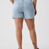 5″ Mid Rise Denim Girlfriend Shorts