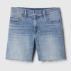 5″ Mid Rise Denim Girlfriend Shorts