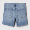 5″ Mid Rise Denim Girlfriend Shorts