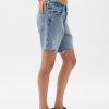 8″ Mid Rise ’90s Loose Denim Bermuda Shorts 8″ Mid Rise ’90s Loose Denim Bermuda Shorts