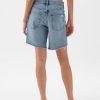 8″ Mid Rise ’90s Loose Denim Bermuda Shorts 8″ Mid Rise ’90s Loose Denim Bermuda Shorts