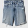 8″ Mid Rise ’90s Loose Denim Bermuda Shorts 8″ Mid Rise ’90s Loose Denim Bermuda Shorts