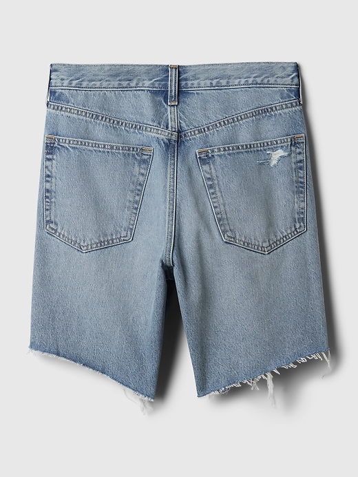 8″ Mid Rise ’90s Loose Denim Bermuda Shorts 8″ Mid Rise ’90s Loose Denim Bermuda Shorts