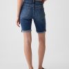 9″ High Rise Bermuda Shorts