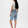 9″ High Rise Bermuda Shorts