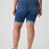 9″ High Rise Bermuda Shorts