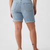 9″ High Rise Bermuda Shorts