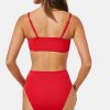 Andie High Waisted Cheeky Bikini Bottom