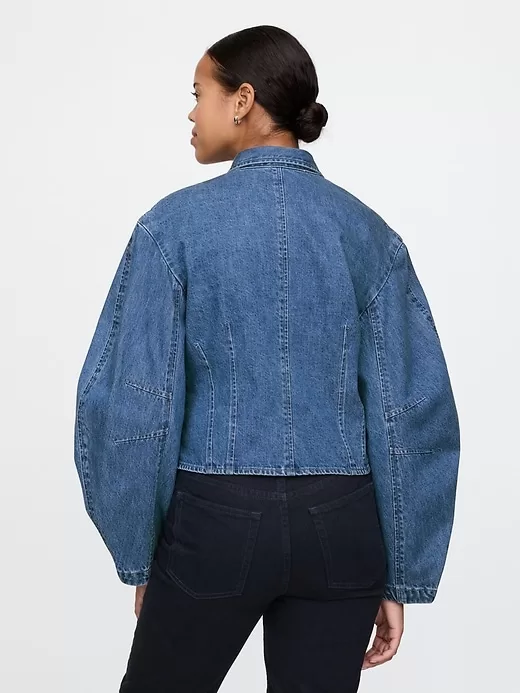 Barrel-Sleeve Denim Shirt Barrel-Sleeve Denim Shirt
