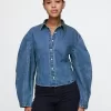 Barrel-Sleeve Denim Shirt Barrel-Sleeve Denim Shirt
