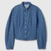 Barrel-Sleeve Denim Shirt Barrel-Sleeve Denim Shirt