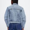 Barrel-Sleeve Icon Denim Jacket