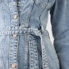 Belted Denim Midi Dress