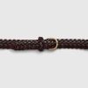 Braided Leather Belt