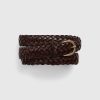 Braided Leather Belt