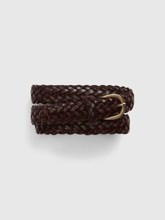 Braided Leather Belt Braided Leather Belt