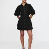 Bubble Mini Shirtdress