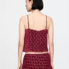 Burnout Velvet Cropped Cami