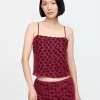 Burnout Velvet Cropped Cami
