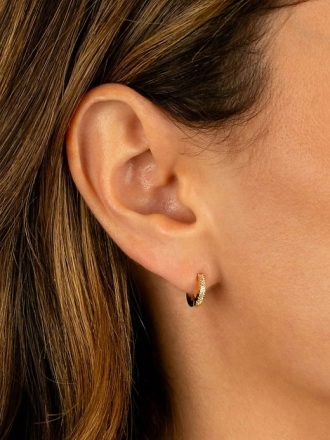 CZ Mini Huggie Earring CZ Mini Huggie Earring