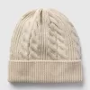 Cable-Knit Beanie