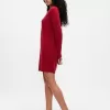 CashSoft Cable-Knit Mini Sweater Dress