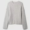 CashSoft Cable-Knit Sweater