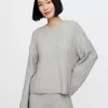 CashSoft Cable-Knit Sweater
