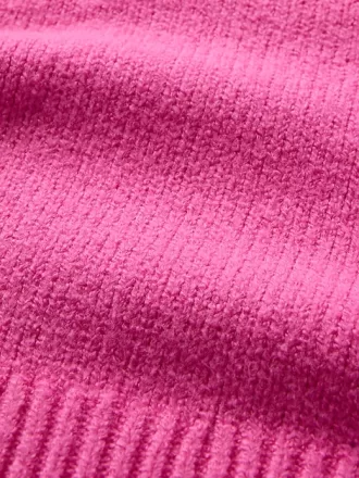 CashSoft Cropped High V-Neck Sweater