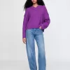 CashSoft Cropped High V-Neck Sweater CashSoft Cropped High V-Neck Sweater