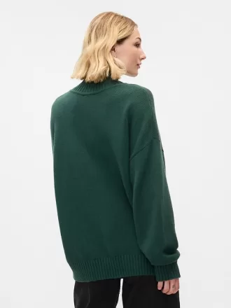 CashSoft Mockneck Sweater