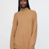 CashSoft Mockneck Sweater