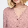 CashSoft Pointelle Cardigan