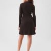 CashSoft Polo Mini Sweater Dress