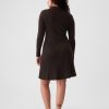CashSoft Polo Mini Sweater Dress
