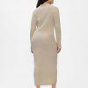 CashSoft Rib Midi Polo Sweater Dress