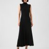 CashSoft Rib Mockneck Maxi Sweater Dress