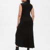 CashSoft Rib Mockneck Maxi Sweater Dress